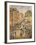 Rue De Clignancourt, Paris, C.1924-Gustave Loiseau-Framed Giclee Print