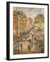 Rue De Clignancourt, Paris, C.1924-Gustave Loiseau-Framed Giclee Print