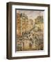 Rue De Clignancourt, Paris, C.1924-Gustave Loiseau-Framed Giclee Print