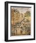 Rue De Clignancourt, Paris, C.1924-Gustave Loiseau-Framed Giclee Print