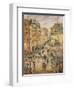 Rue De Clignancourt, Paris, C.1924-Gustave Loiseau-Framed Giclee Print