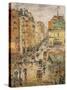 Rue De Clignancourt, Paris, C.1924-Gustave Loiseau-Stretched Canvas
