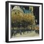 Rue de Cloitre Notre Dame, Paris-Susan Brown-Framed Giclee Print