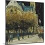 Rue de Cloitre Notre Dame, Paris-Susan Brown-Mounted Giclee Print