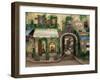 Rue De Fleurs-Betty Lou-Framed Giclee Print