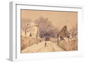 Rue de Javel à Vaugirard. Paris (XVème arr.), 1879-Louis Martial Théodat Masson-Framed Giclee Print