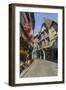 Rue De L'Apport, Old Town, Dinan, Brittany, France, Europe-Rolf Richardson-Framed Photographic Print