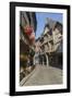 Rue De L'Apport, Old Town, Dinan, Brittany, France, Europe-Rolf Richardson-Framed Photographic Print