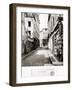 Rue de L'Arbalete, from the Rue Mouffetard, Paris, 1858-78-Charles Marville-Framed Photographic Print