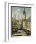 Rue De L'Epicerie Et La Cathedrale De Rouen, C.1929-Gustave Loiseau-Framed Giclee Print