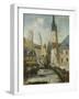 Rue De L'Epicerie Et La Cathedrale De Rouen, C.1929-Gustave Loiseau-Framed Giclee Print