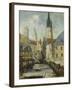 Rue De L'Epicerie Et La Cathedrale De Rouen, C.1929-Gustave Loiseau-Framed Giclee Print