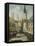 Rue De L'Epicerie Et La Cathedrale De Rouen, C.1929-Gustave Loiseau-Framed Stretched Canvas