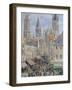 Rue de l'Épicerie, Rouen (Effect of Sunlight), 1898-Camille Pissarro-Framed Giclee Print