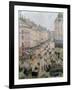 Rue De L'Epicerie, Rouen, on a Sunny Afternoon, 1893-Camille Pissarro-Framed Giclee Print