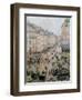 Rue De L'Epicerie, Rouen, on a Sunny Afternoon, 1893-Camille Pissarro-Framed Giclee Print
