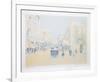 Rue de L'Horloge-Guillaume Azoulay-Framed Limited Edition