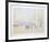 Rue de L'Horloge-Guillaume Azoulay-Framed Limited Edition
