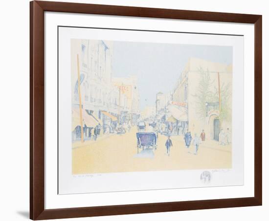 Rue de L'Horlogue-Guillaume Azoulay-Framed Limited Edition