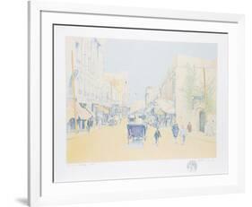 Rue de L'Horlogue-Guillaume Azoulay-Framed Limited Edition