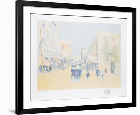 Rue de L'Horlogue-Guillaume Azoulay-Framed Limited Edition