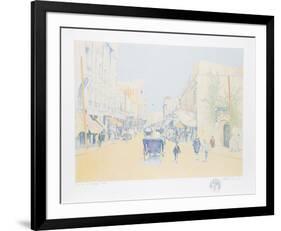 Rue de L'Horlogue-Guillaume Azoulay-Framed Limited Edition