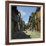 Rue De La Bavole-Claude Monet-Framed Giclee Print