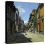 Rue De La Bavole-Claude Monet-Stretched Canvas