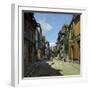 Rue De La Bavole-Claude Monet-Framed Giclee Print