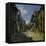 Rue de la Bavolle, Honfleur-Claude Monet-Framed Stretched Canvas