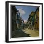 Rue de la Bavolle, Honfleur-Claude Monet-Framed Giclee Print