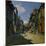 Rue de la Bavolle, Honfleur-Claude Monet-Mounted Giclee Print