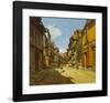 Rue De La Bavolle-Claude Monet-Framed Art Print