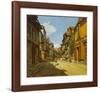 Rue De La Bavolle-Claude Monet-Framed Art Print