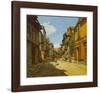 Rue De La Bavolle-Claude Monet-Framed Art Print