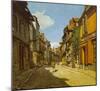Rue De La Bavolle-Claude Monet-Mounted Art Print