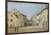 Rue de la Chaussée à Argenteuil, dit Place à Argenteuil-Alfred Sisley-Framed Giclee Print