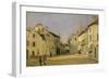 Rue De La Chaussee at Argenteuil, 1872-Alfred Sisley-Framed Art Print