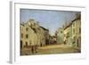 Rue de La Chaussee at Argenteuil-Alfred Sisley-Framed Giclee Print