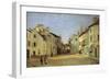 Rue de La Chaussee at Argenteuil-Alfred Sisley-Framed Giclee Print