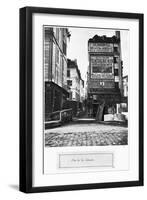 Rue De La Colombe, Paris, 1858-78-Charles Marville-Framed Giclee Print