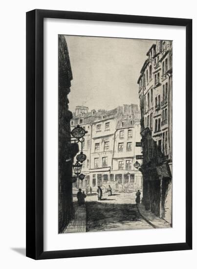 Rue De La Harpe, 1915-George T Plowman-Framed Premium Giclee Print