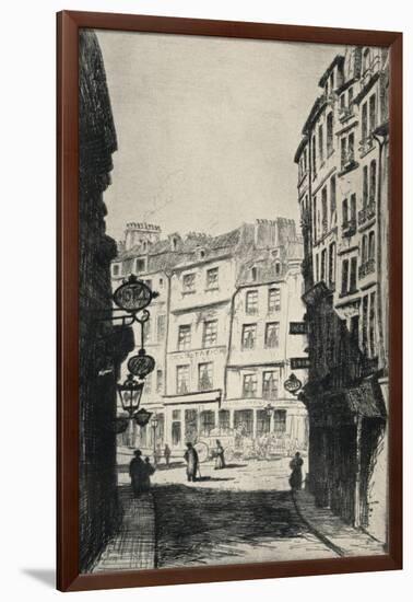 Rue De La Harpe, 1915-George T Plowman-Framed Giclee Print