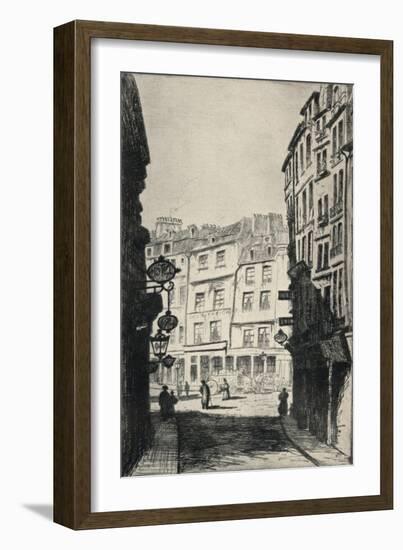Rue De La Harpe, 1915-George T Plowman-Framed Giclee Print