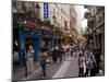 Rue De La Huchette, Quartier Latin, Paris, France, Europe-Pitamitz Sergio-Mounted Photographic Print