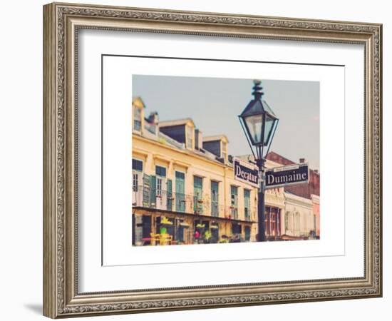 Rue de la Levee-Myan Soffia-Framed Art Print