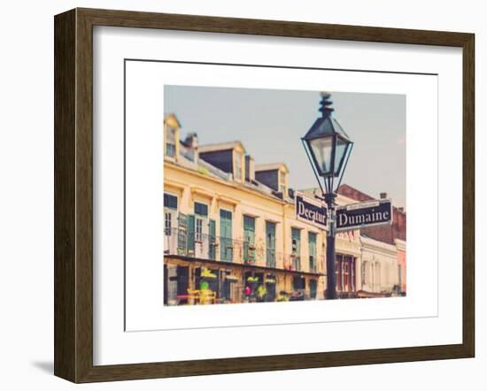 Rue de la Levee-Myan Soffia-Framed Art Print