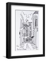 Rue de la Masse, Aix en Provence, France-Richard Lawrence-Framed Photographic Print