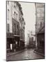 Rue De La Montagne-Sainte-Geneviève Near the Intersection of Rue Laplace, 1865-69-Charles Marville-Mounted Photographic Print