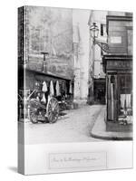 Rue de La Montagne Sainte-Genevieve, Paris, 1858-78-Charles Marville-Stretched Canvas